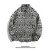 Men's Cuban Vintage Retro Long Sleeve Shirt Japanese Ethnic Style Autumn Winter Casual Button Down