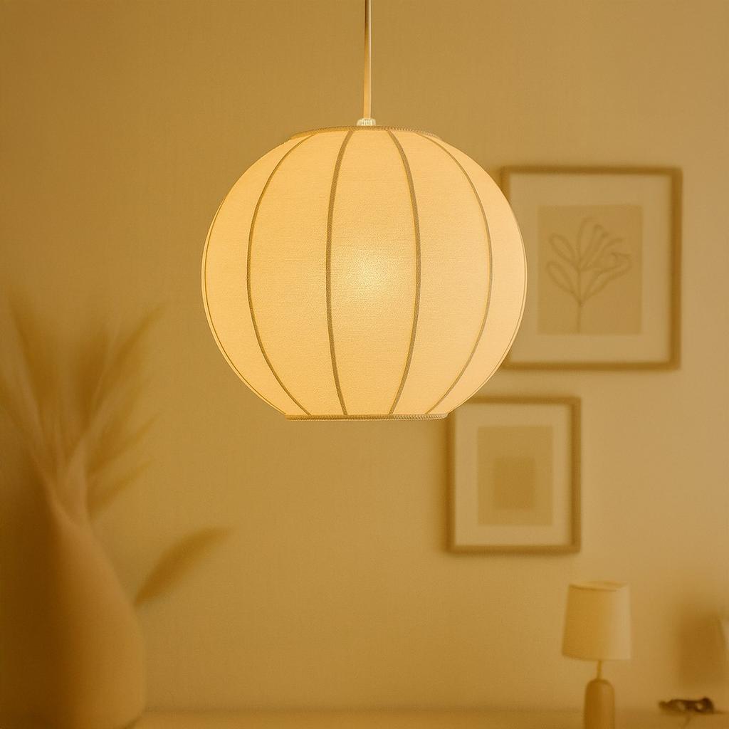 Lampa Wisząca Dana 1 E27 Biały Milagro Ml1805