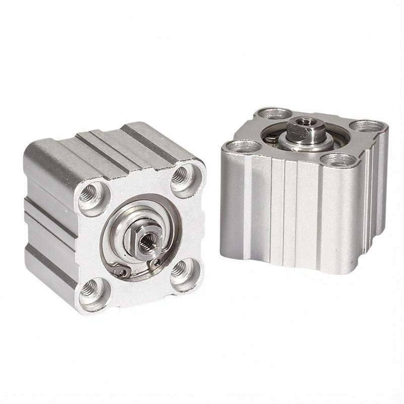 Airtac Typ Dünner Zylinder mit Innengewinde Kleiner pneumatischer Zylinder der ACQ-Serie ACQ12 16 20 25 32 40 50 63 80-5-140mm Hub