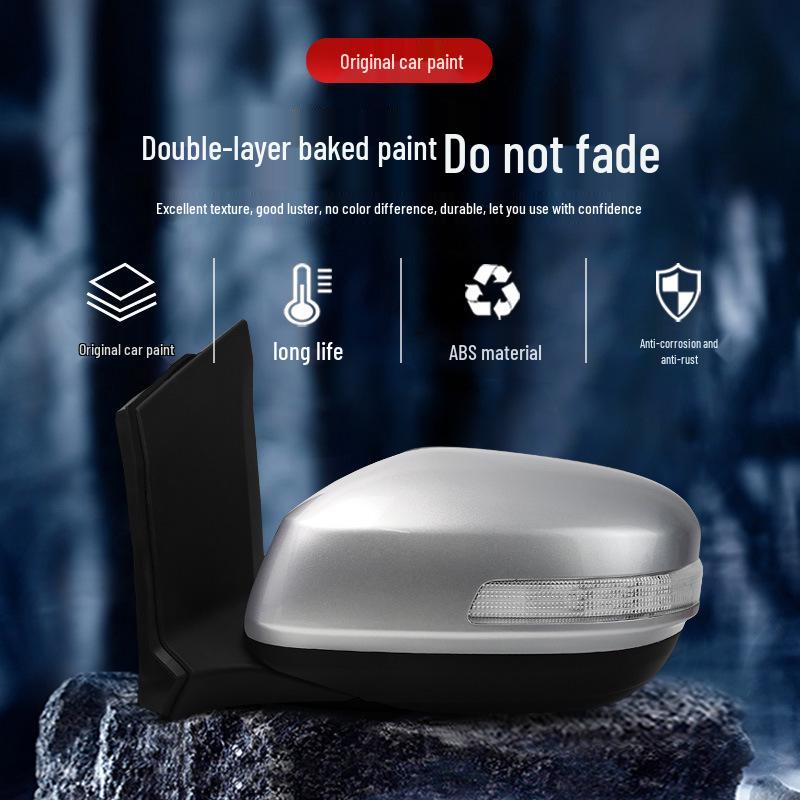 Honda Crider Rearview Mirror Assembly for 2013-2017 Models, Left & Right, Folding & Reversing, Full Set