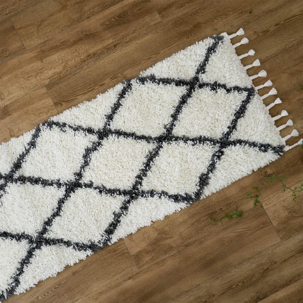 Sayan Sayan Beni Wallen Stil Nordische Küchenmatte Türkischer Teppich Zefir 60x240 Creme