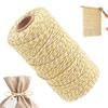 Cotton Cord Baker Twine Colorful Cotton Crafts Twine Macrame Cord String DIY Home Textile Gift Wrapping Wedding Decor