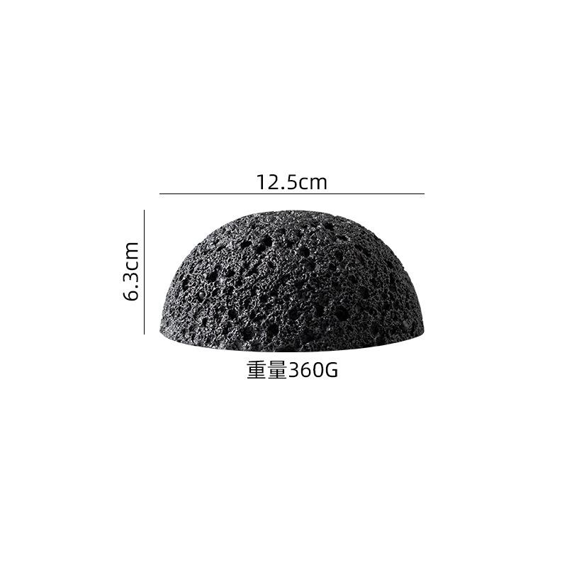 Creative Special Irregular Dinner Plate Dry Ice Smoke Cooking Plate Hotel Restaurant Tableware Kitchen Sushi Sashimi Plate