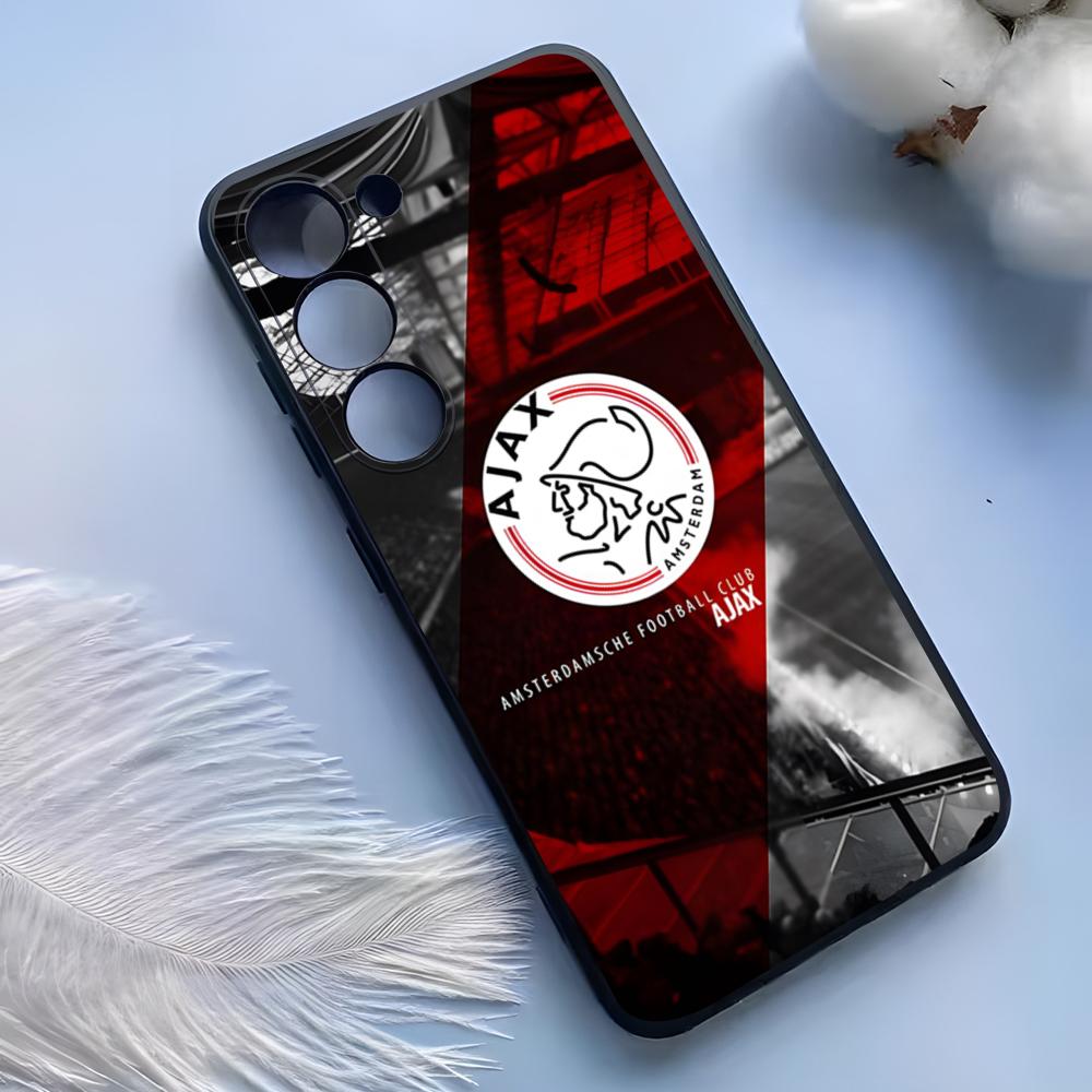 Módní pouzdro na telefon s logem AFC A-Ajax pro Samsung S25 Ultra S24 S23 S22 S21 S20 Plus Fe Galaxy A54 A53 A34 A25 Silikonový kryt
