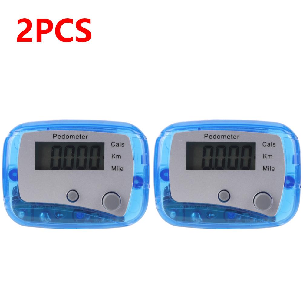 Walking Pedometer Electronic Pedometer Multi-Function Walking Step Counter Mile Kilometer Calorie Calculation for Outdoor Sports