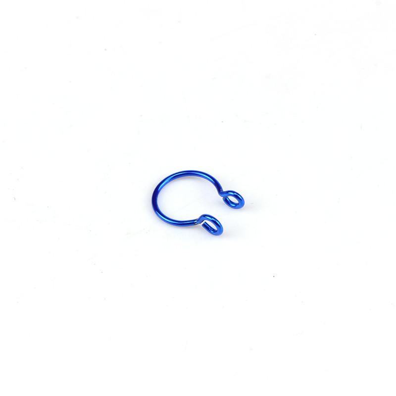 Women Fake Piercing Nose Ring Hoop Septum Piercing Nose Clip Rock HipHoop Stainless Steel Magnet Fashion Body Jewelry