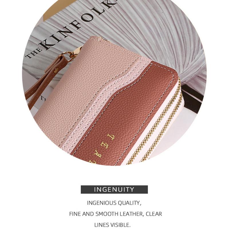 New Ladies' Wallets Long Girls Wallet with Large Capacity Double Ladies' Wallets.