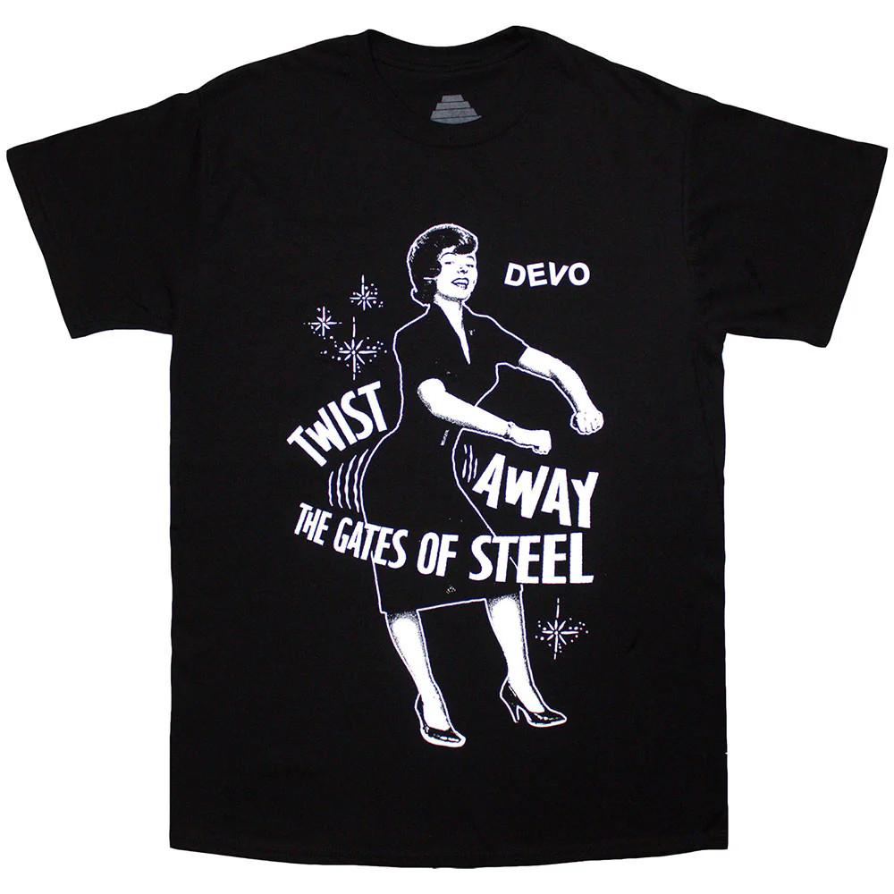 Devo T-Shirt: Twist Away (Black) OFFICIAL NEW S