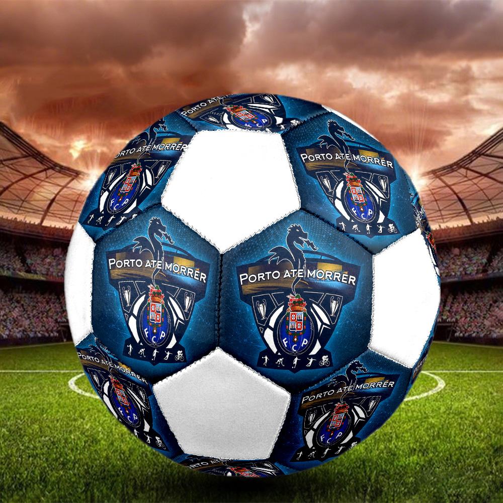 1PC FCP Size 5 Soccer Ball PrahaIndoor Soccer Ball Colorful All Ages Machine Stitched PVC Competition Ready Durable High-Bounce