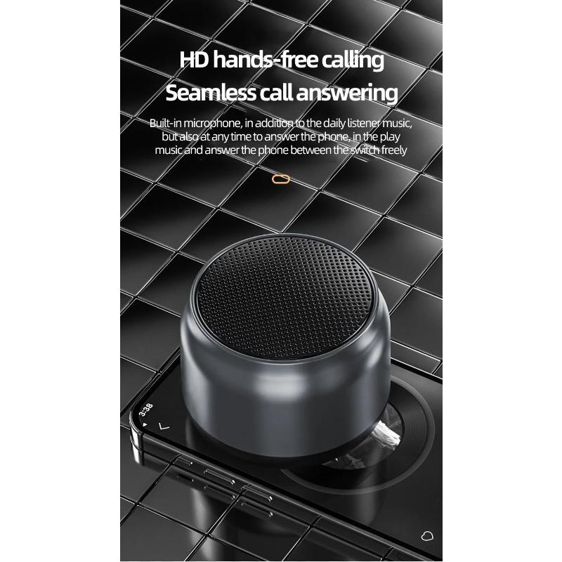 Bluetooth Speaker S16 with Loud Bass - Wireless Portable Mini Speaker for Home, Outdoor, Car Audio, High Volume  Boombox