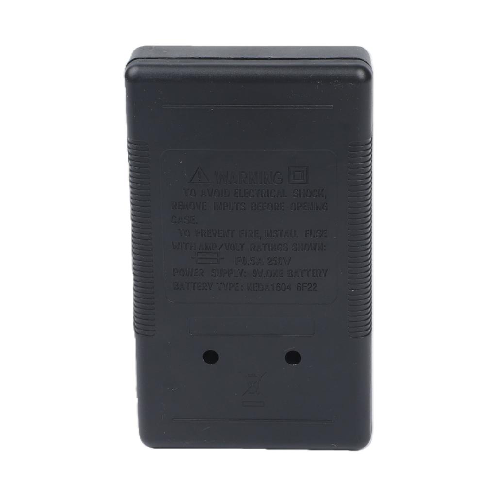 Digital Multimeter Handheld Voltmeter ABS Plastic Housing