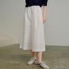 Chuyu Women's High-Waist Cotton Blend Wide-Leg Cropped Pants