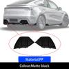 For Tesla 2025 New Model Y Juniper Enveloping Modified Accessories Fiber Bodykit Rear Spoiler Diffuser Rear Posterior Lip 2025