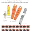 Mountain & Road Bike Glue-Free Tire Repair Set with Patch & Lever Tools