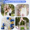 Metal Arch Backdrop Stand 5.91×2.62 ft Gold Wedding Balloon Arch Stand Easy Assembly Frame Backdrop Holder Bracket for Birthday