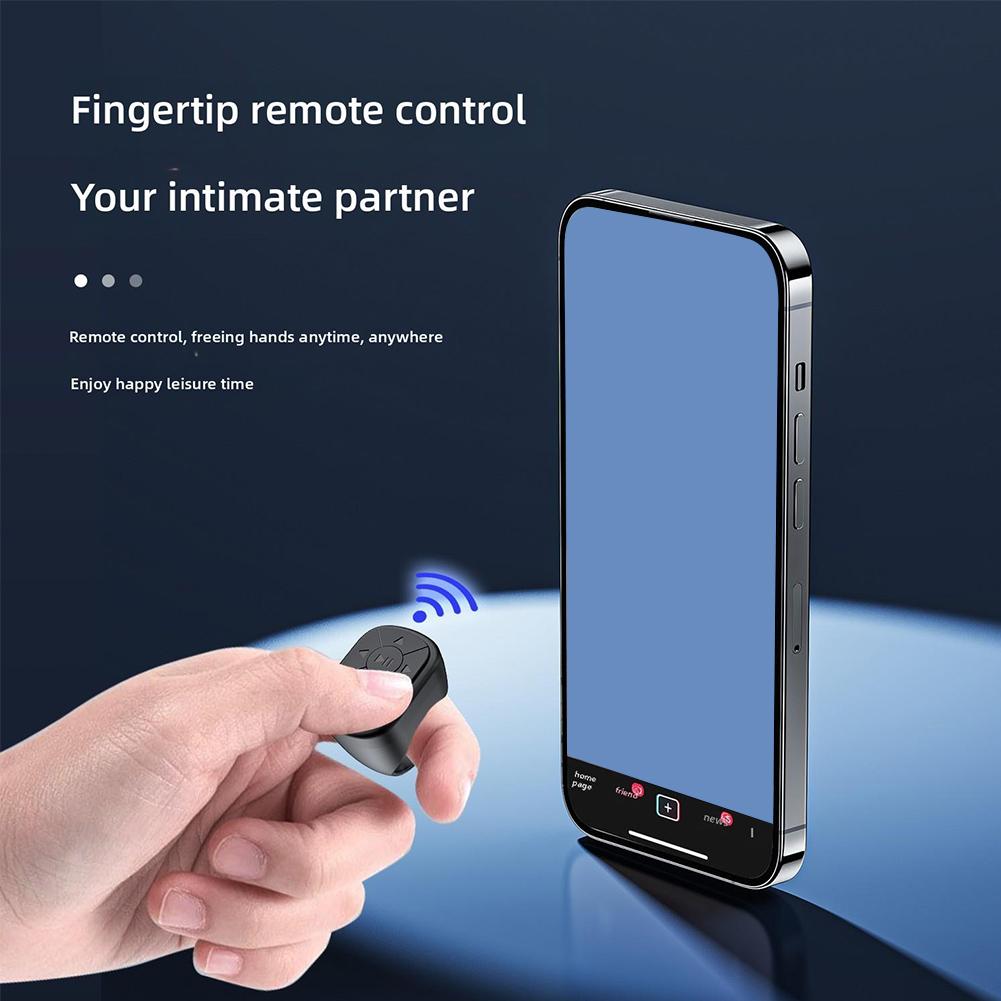 Blutooth 5.3 Tiktok Remote Control Scrolling Finger Mobile Phone Video Remote Control Selfie Stick Fingertip Controller
