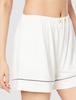 Gelato Pique Initial Logo Rayon Shorts PWCP204342 OWHT Japan Size F Women's (Free Size)