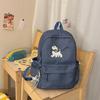 Schoolbag Japanese cartoon puppy backpack female fresh multi-color college style student schoolbag lightweight large-capacity computer backpack