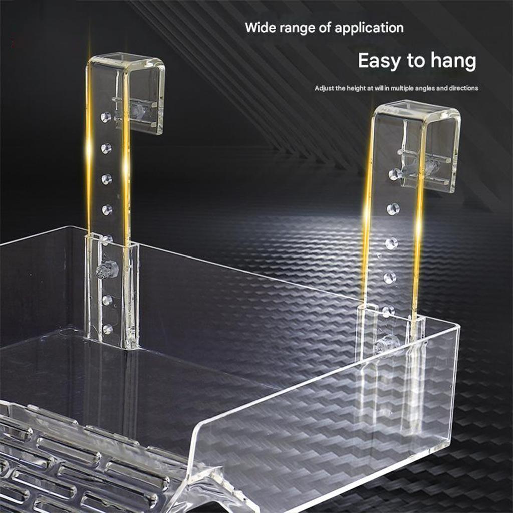 Sloped Animal Basking Platform Simulated Living Space Platform For Tortoises Geckos Amphibians