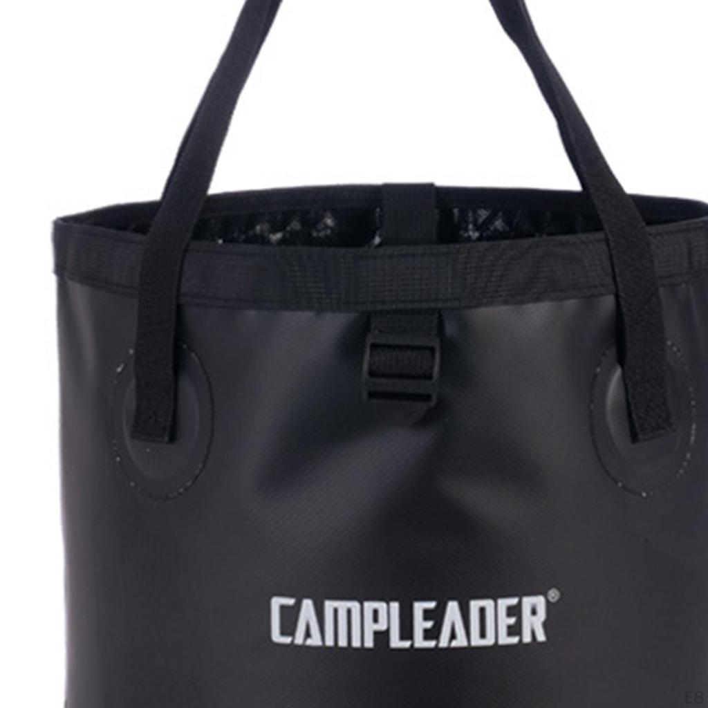 Faltbarer Eimer für den Außenbereich, Camp-Waschbecken, vielseitiger Wasserbehälter zum Wandern und für den Garten