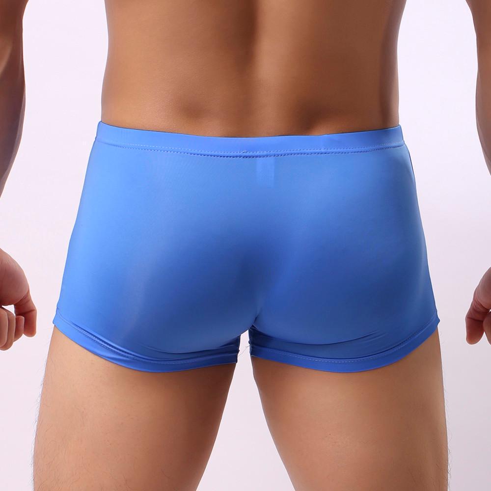 Wilkk Sexy Herre Elephant Bulge Briefs G-String Undertøy Undertøy Veske T Lingerie Shorts Underbukse