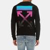 OFF WHITE Diagonal Gradient L/S Tee OMBA025F181920051088