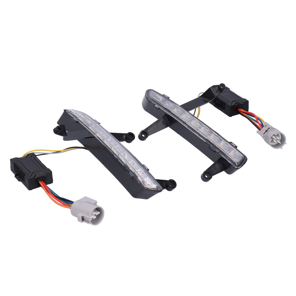 LED DRL Varselljus Dynamisk Rinnande Dimljus Körsignal Lampa Passar för Mazda CX 30 2020 2021