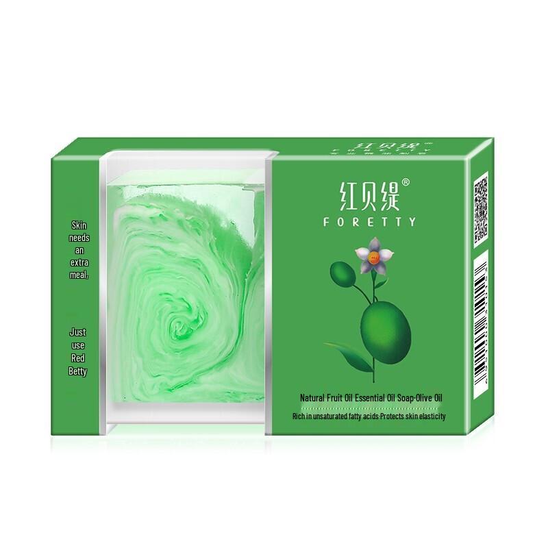 Foretty Olive Essential Oil Soap 5-Pack 5 x 120g bars