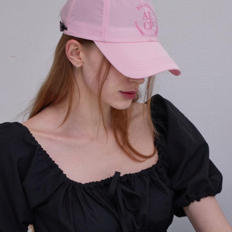 ALLINCOMPLETE Round Logo Nylon Ball Cap (5 Colors)