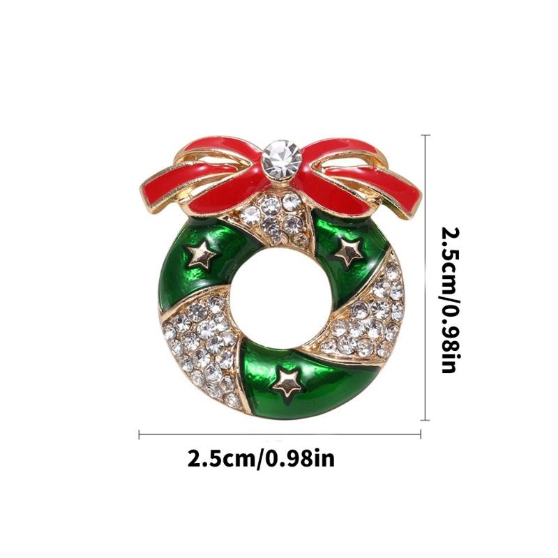 Artistic Brooch Collection Christmas Theme Stylish Suit Accessories Casual Brooch Present for Fashion Enthusiasts