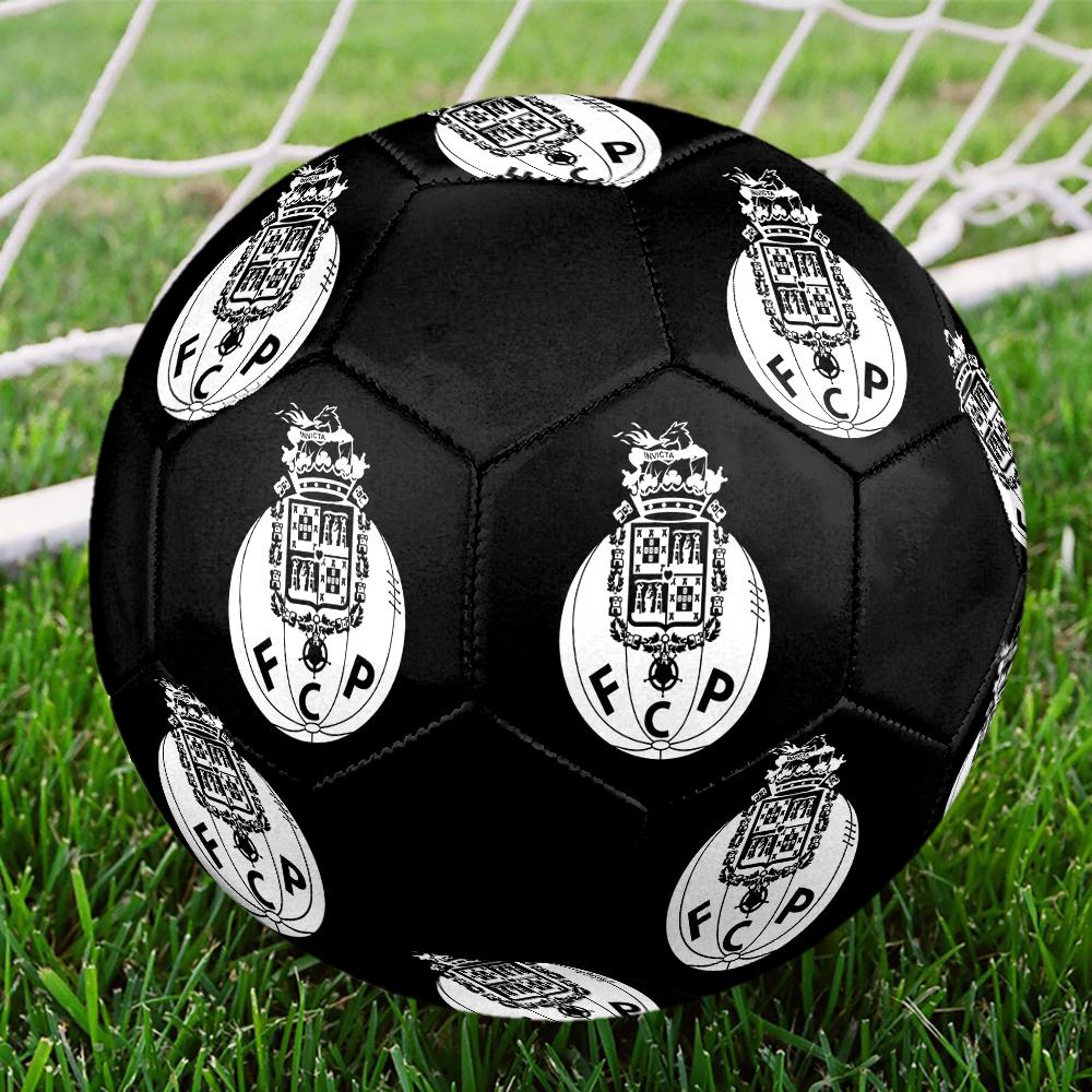 FC Porto Soccer Ball, colorful, suitable for all ages, machine-stitched, PVC material, competition grade, durable and high bounce