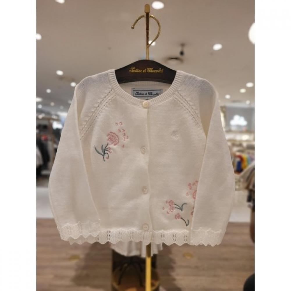 Show Chocola Flower Dress Flows Cardigan Set  ttnmoe072Set 