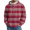 Men's Knit Hooded Sweatshirt Casual Long-Sleeve Sweatshirt