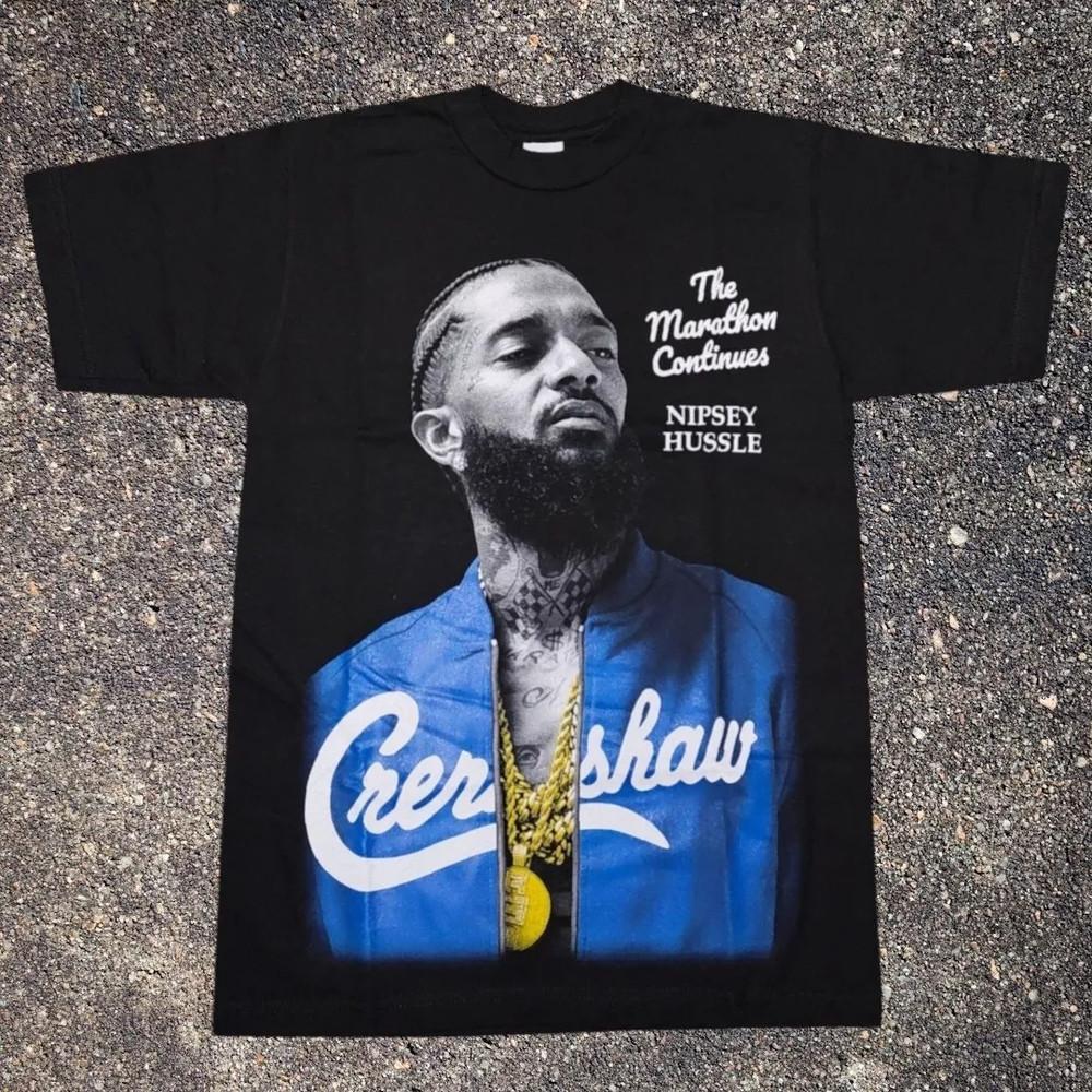Nipsey Hussle Rap Artist Graphic Tshirt S5XL Unisex T-Shirt S