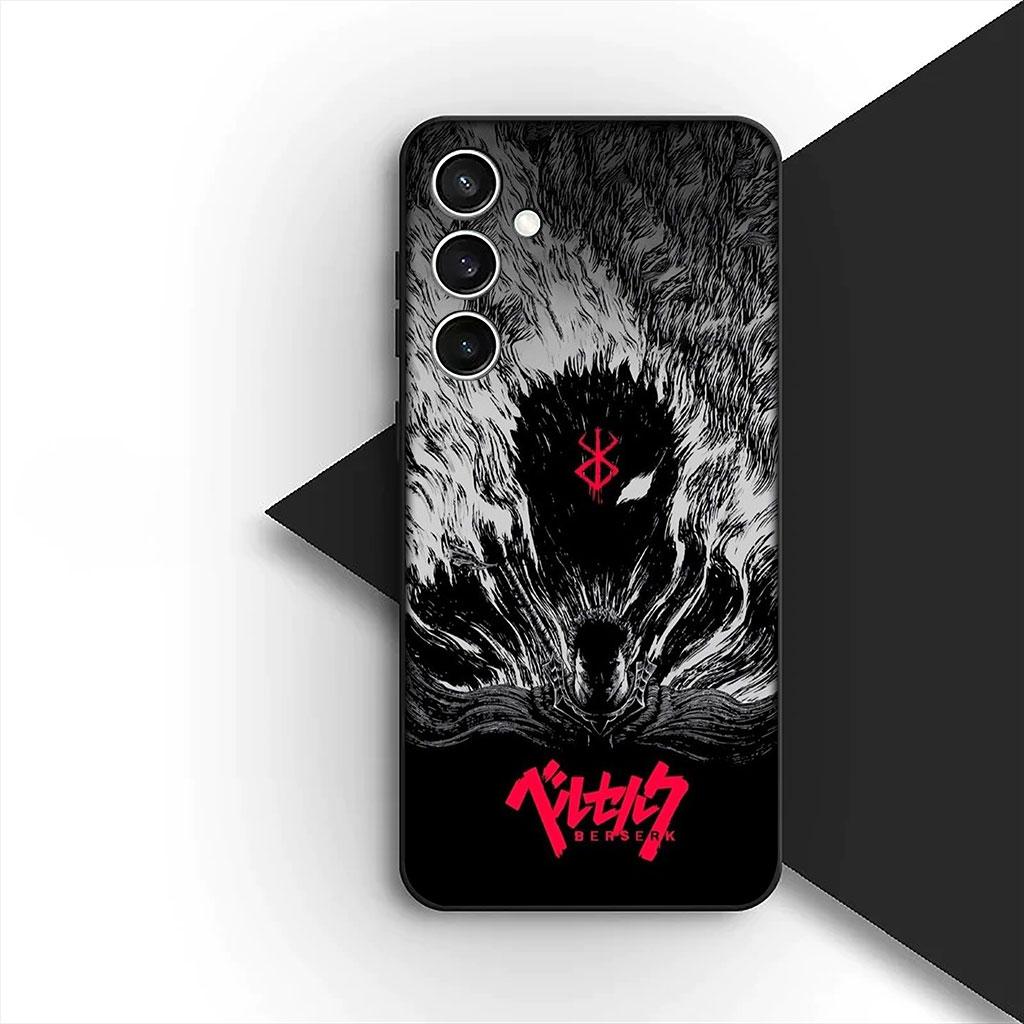 Berserk Wallpaper Guts Phone Cover Soft Case for Xiaomi Redmi 15 15C A4 A5 9A 9C NFC Note 9 8 9T 5G Casing