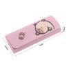 Printed Printing Glasses Case PU Leather Eyeglasses Holder Retro Capibara PU Glasses Box  Outdoor