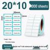 Durable Self-Adhesive Thermal Barcode Label Paper