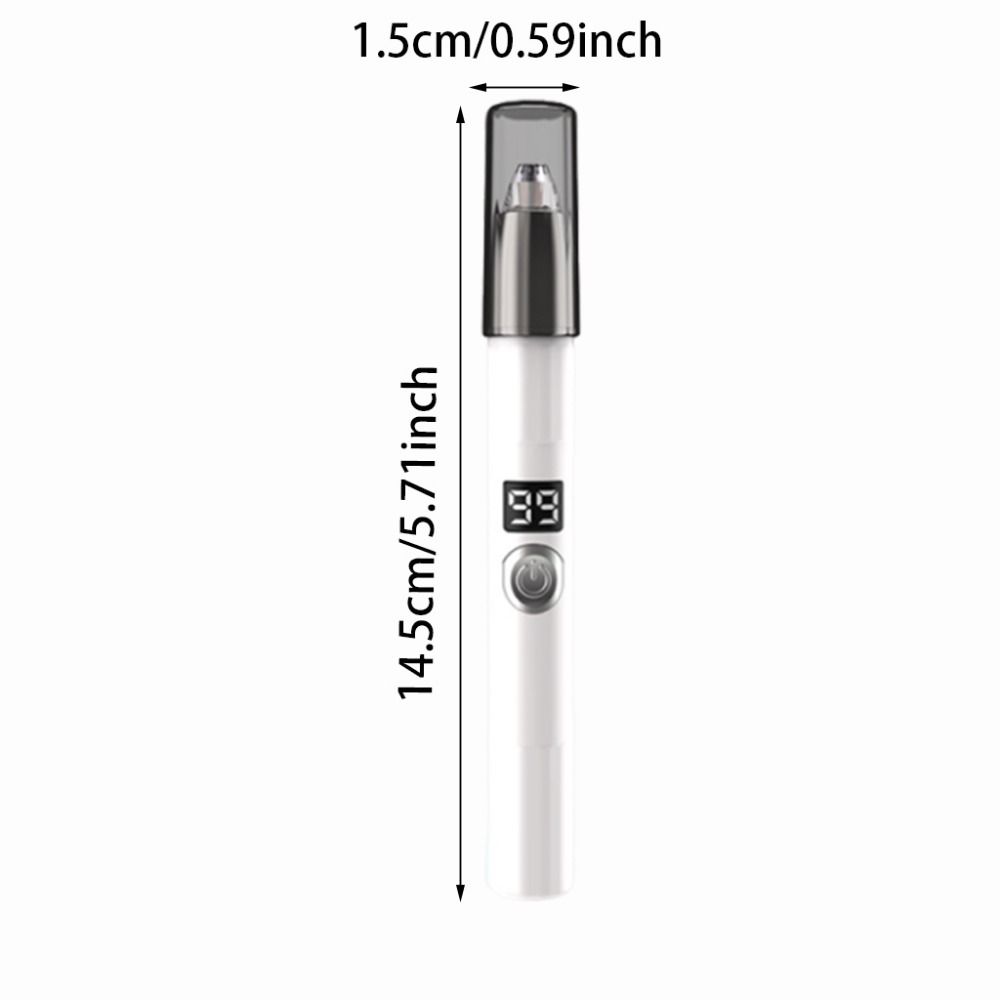 Digital Display Eyebrow Hair Remover Rechargeable Facial Hair Trimmer Eyebrow Trimming