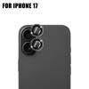 Bling Camera Lens Protector for IPhone 17/17 Air/17 Pro/17 ProMax Aluminum Alloy Tempered Glass Diamond Lens Cover for IPhone17