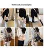 2026 Women's Retro Leather Tote: Large Capacity, Solid Color, Commuting Shoulder & Crossbody Bag