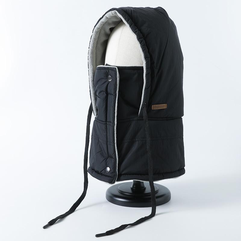 New scarf one-piece winter windproof velvet cycling child face protection warm windproof ski cap