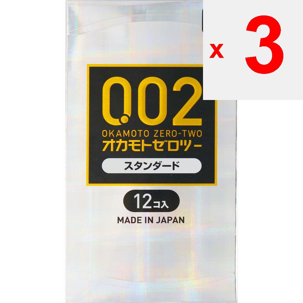 okamoto Okamoto Zero Two Zero Two Clear 12 Pcs. Pack of 1 Standard Type Pleasant To the Touch! Pack of 1