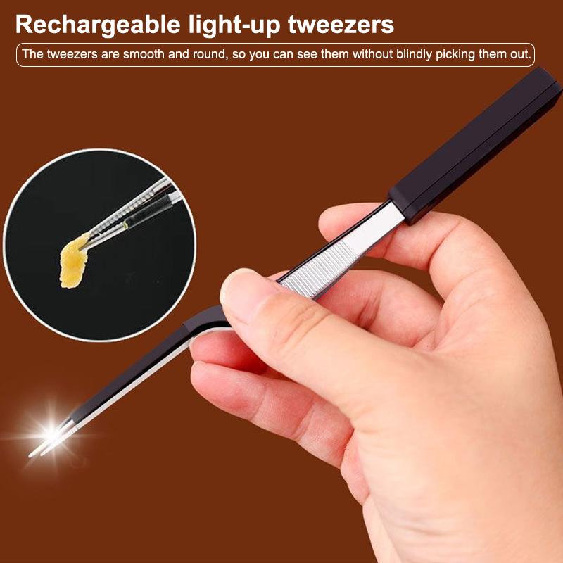 Kinder Ohrlöffel Leuchtende Ohrenschmalzpinzette Fortschrittliches Visuelles Zerumen Ohrstäbchen Haken Aufladen Ohrschaben Pro Reinigungswerkzeug
