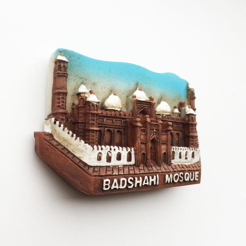 Pakistan Travelling Souvenirs Fridge Magnets Lahore Castle Culture Tourism Souvenirs Fridge Stickers Wedding Gifts Home Decor