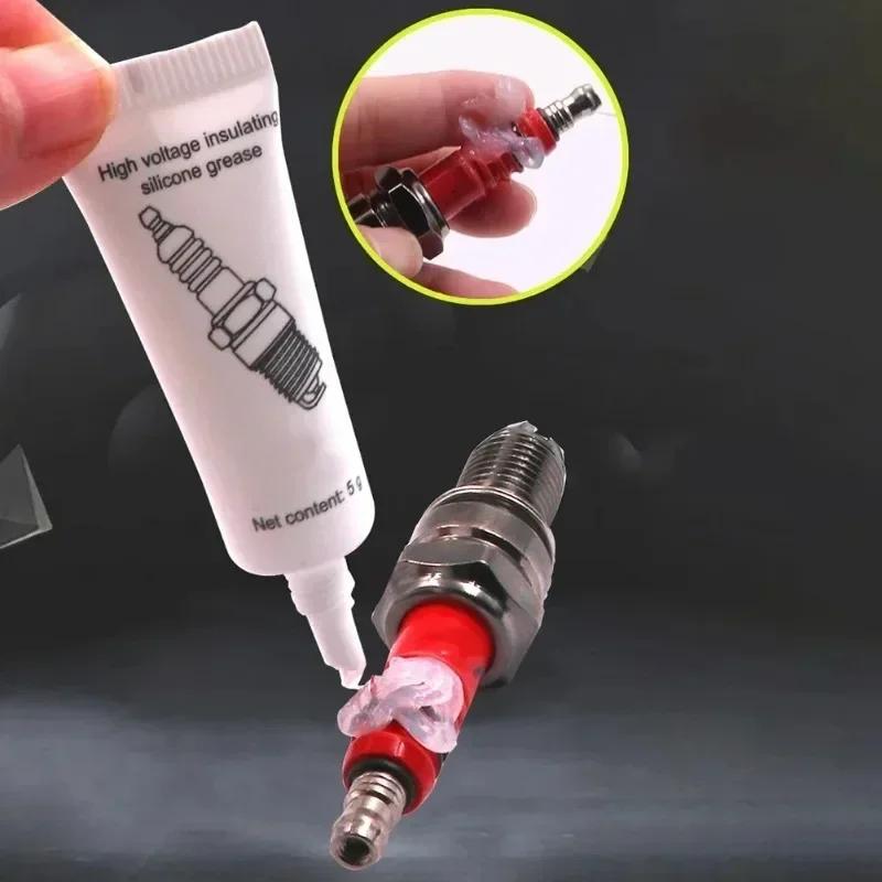 Car Spark Plug High Voltage Insulating Grease Ignition Coil Silicone Grease High and Low Temperature Corrosion Resistance