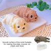 Dog Shaped Silicone Molds Dog Animal Fondant Silicone Molds for Mousses Cake, Chocolate, Decoration, Kitchen Baking Tool