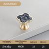 Oukali Four Leaf Zinc Alloy Furniture Mix Color Cabinet Handles Knobs