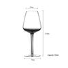 Shangqi Luxury Grey Stemmed Wine Glass