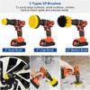 3 pcs/set drill brush set power scrubber wash cleaning brushes tool kit for Grout Floor tub shower tile bathroom kitchen surface