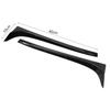 Car wing spoiler taiate spoiler side wing sticker made of ABS material with double-sided self-adhesive tape for 7 MK7 2014-2017